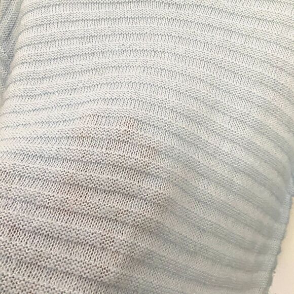 Light Blue Light Weight Sweater by Style&Co Semi Sheer Size Large - Picture 10 of 10